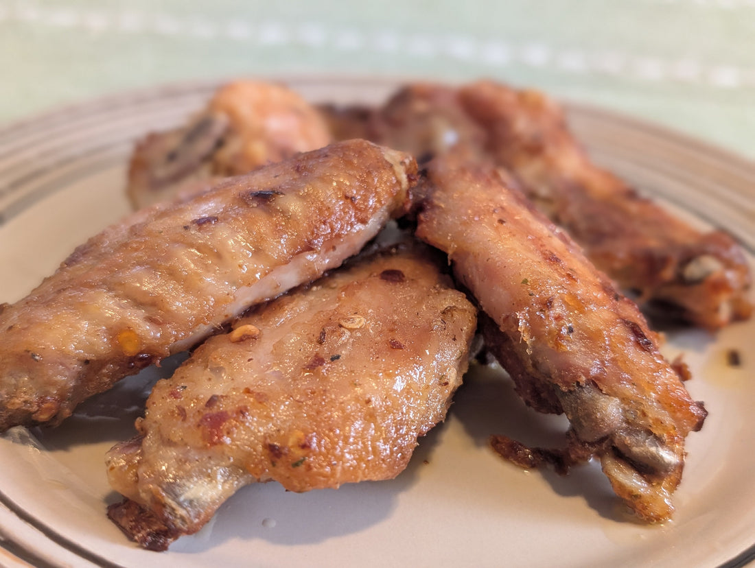 Crispy Garlic Wings