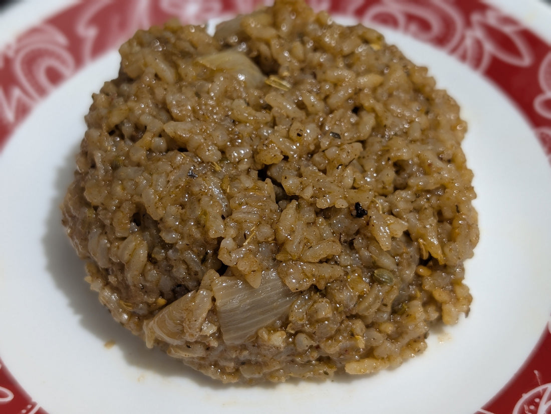 Sweet Onion and Herb Sticky Rice
