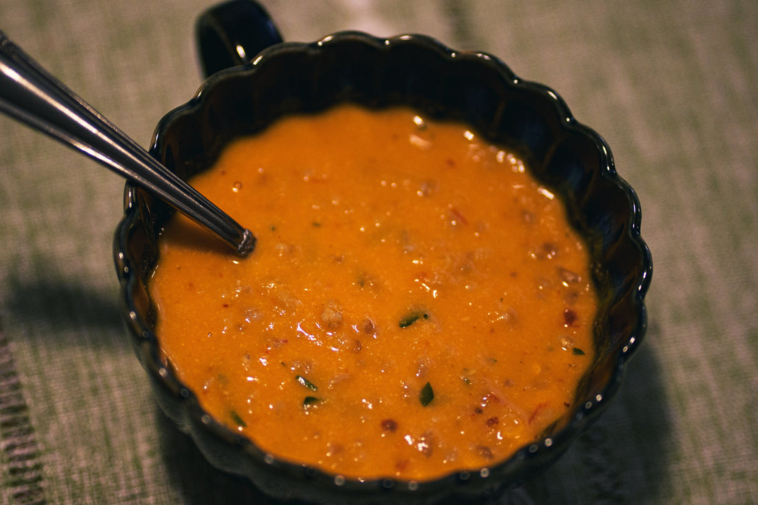 Tomato Farro Soup