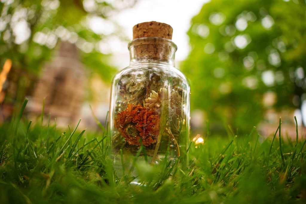 Flower Jar Art - Resin Shelf Decor __etsy:8130863855