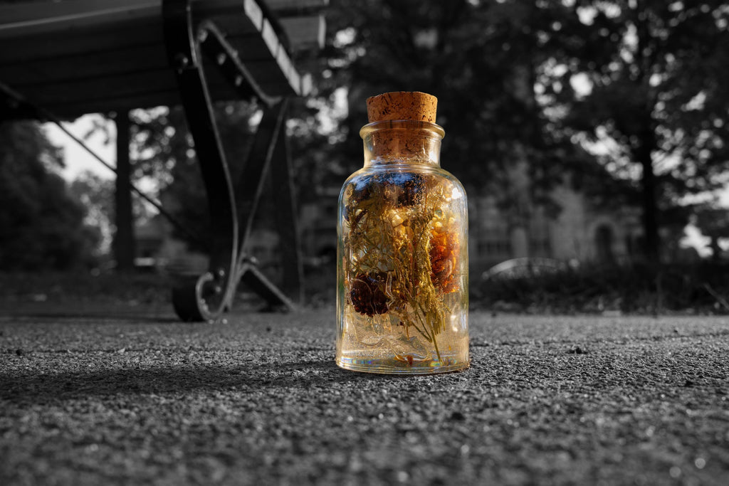 Flower Jar Art - Resin Shelf Decor __etsy:8082950140