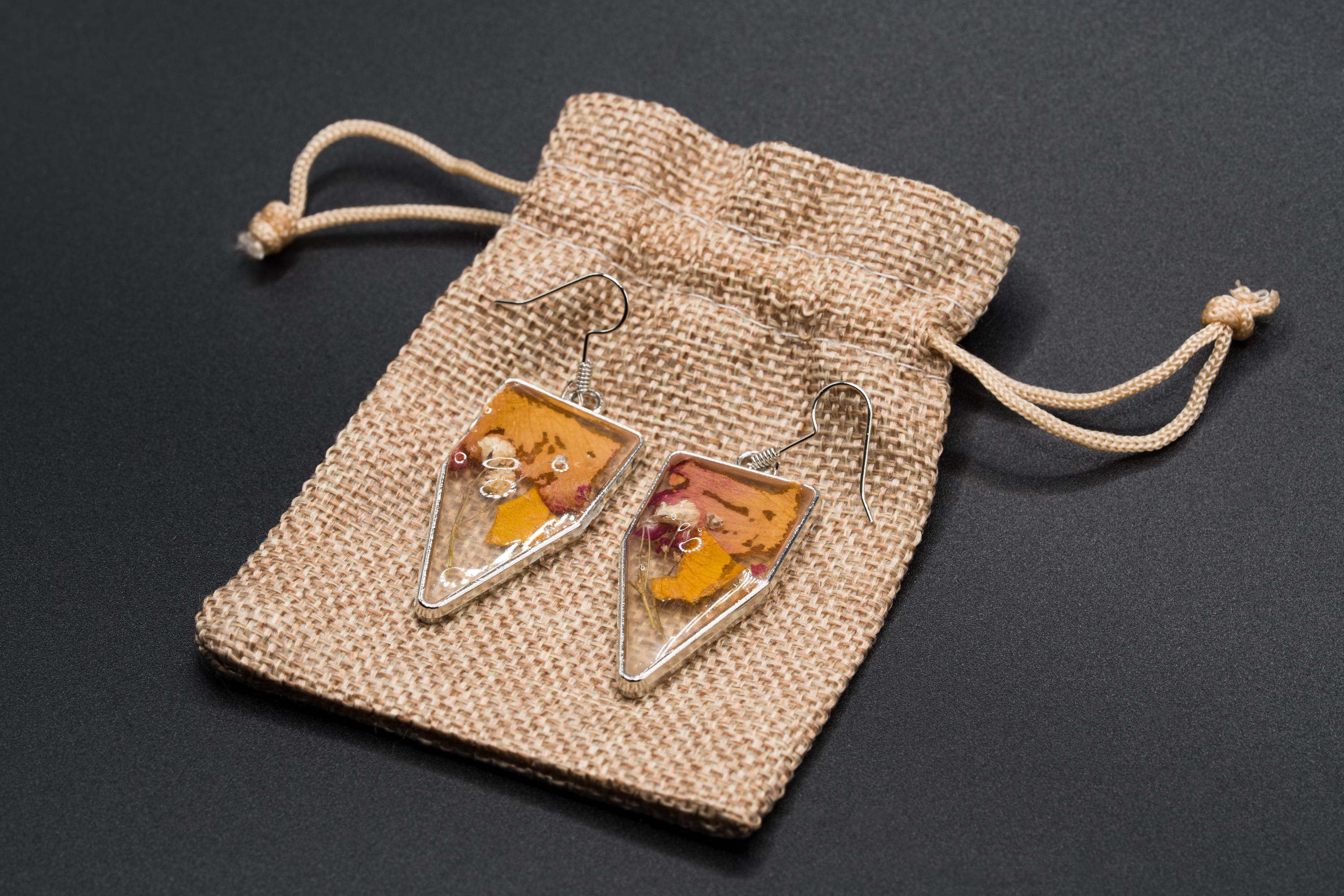 Lightweight Earrings - Resin Jewelry __etsy:7718455137