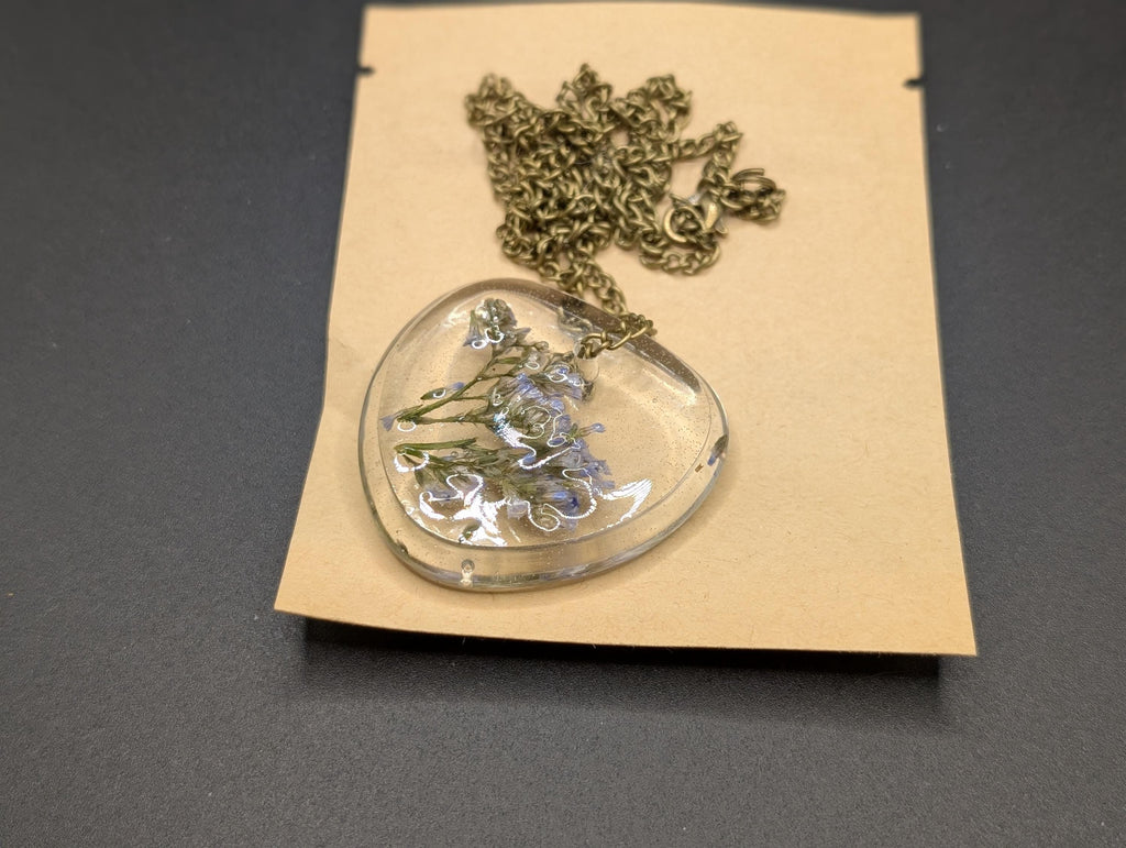 Light Purple Pendant - Upcycled Jewelry __etsy:7763577740