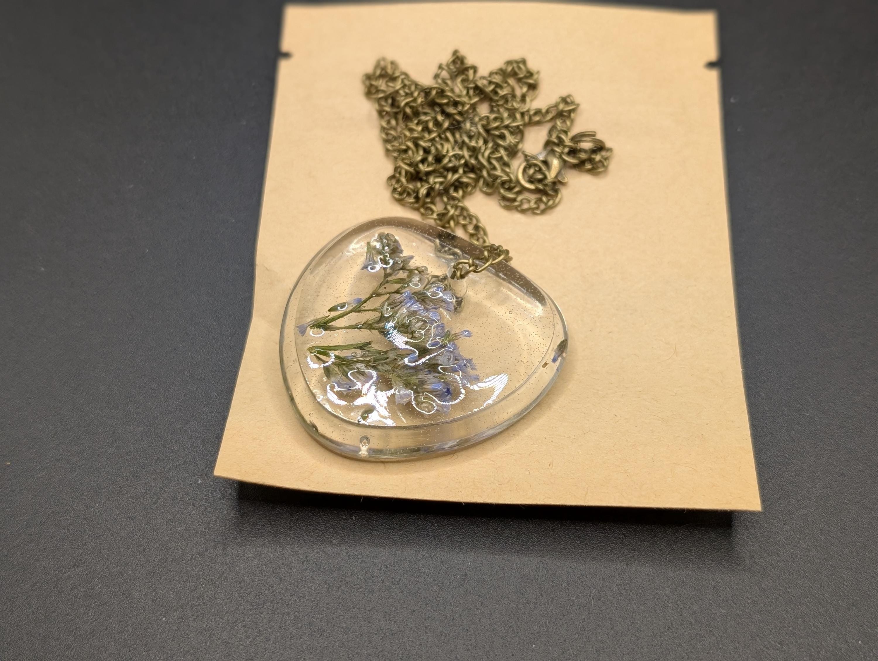 Light Purple Pendant - Upcycled Jewelry __etsy:7763577740