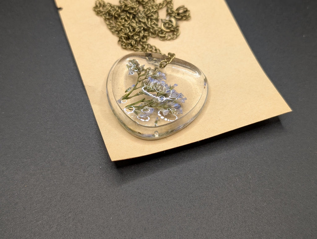 Light Purple Pendant - Upcycled Jewelry __etsy:7763577760