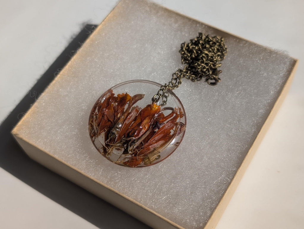 Autumn Style Jewelry - Fall Colored Necklace