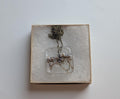 Dried Flower Pendant - Square Resin Jewelry
