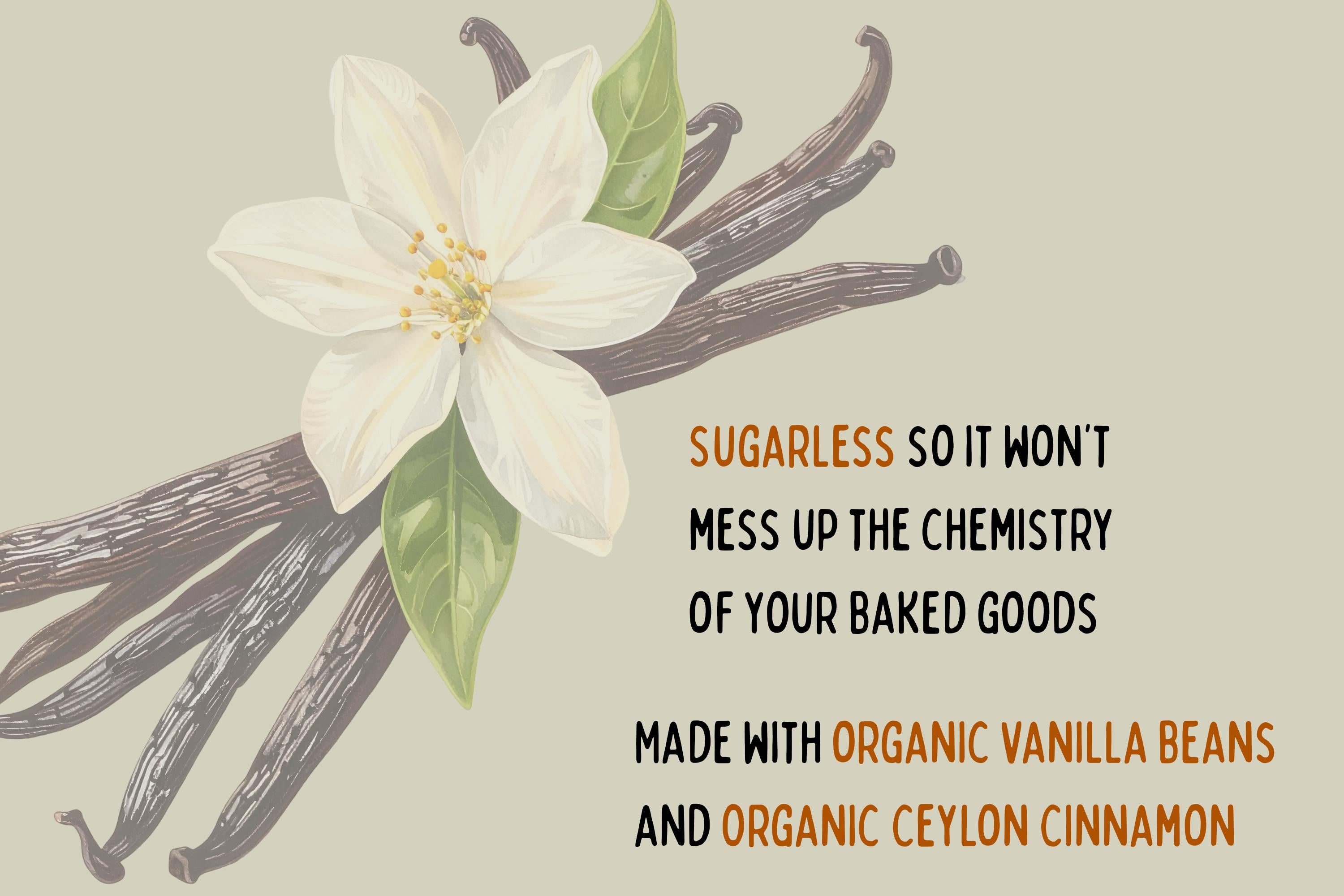 Baking Seasonings - Vanilla Bean and Cinnamon Blend