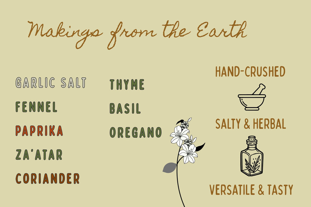Hand-Crushed Mediterranean Seasoning Blend - Herbal Spice Blend - Spice Packet - Cooking Gift __etsy:8392736865