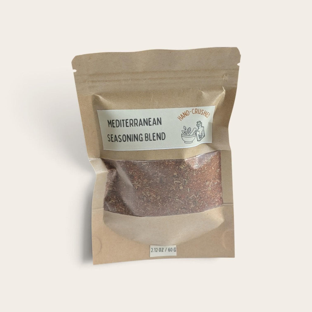 Hand-Crushed Mediterranean Seasoning Blend - Herbal Spice Blend - Spice Packet - Cooking Gift __etsy:8392870713
