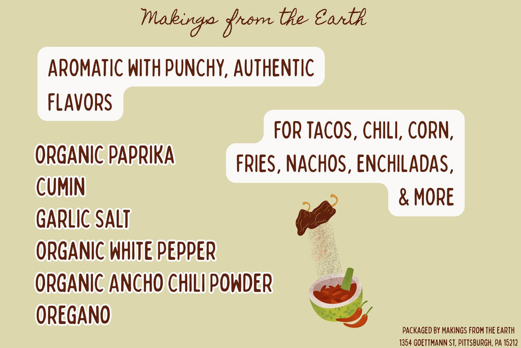 Homemade Taco Seasoning Blend - Spice Packet