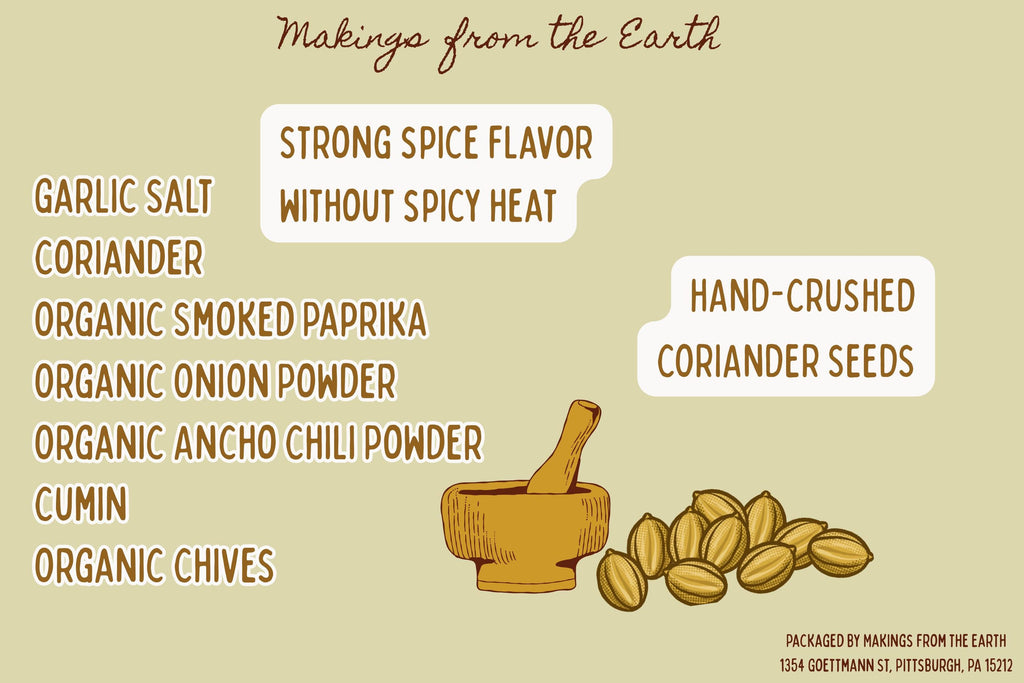 Spiced Coriander Blend - Seasoning Mix