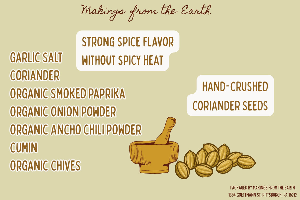 Spiced Coriander Blend - Seasoning Mix
