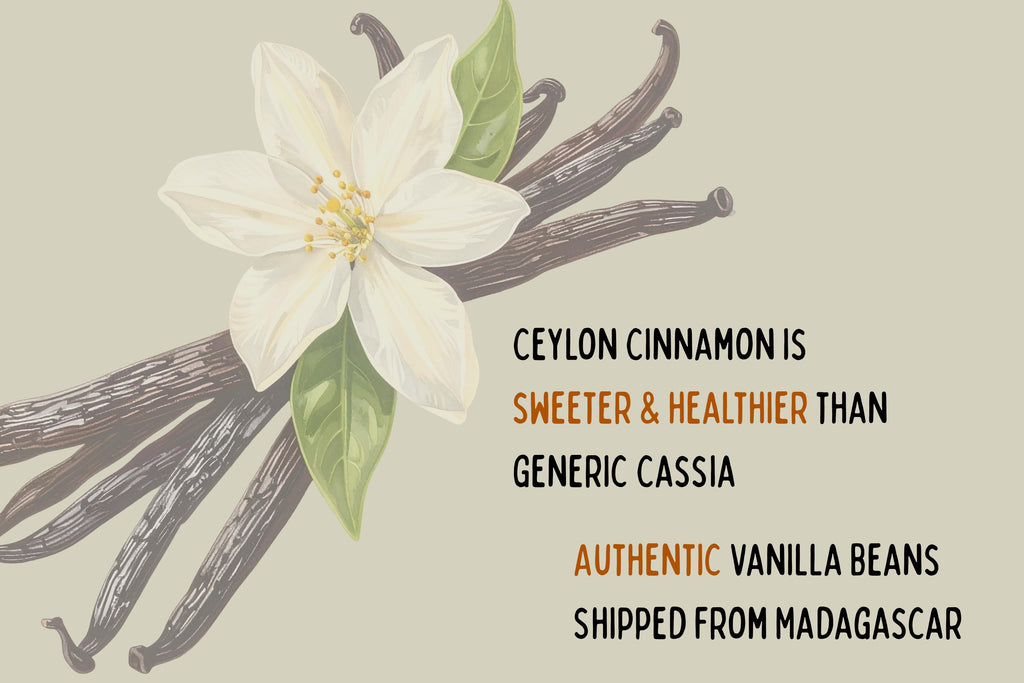 Baking Seasonings - Vanilla Bean and Cinnamon Blend __etsy:8748268013
