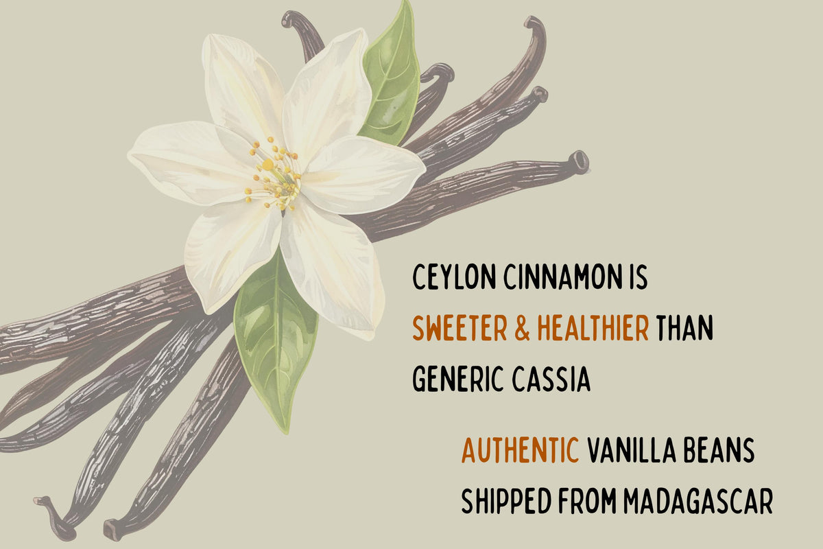Baking Seasonings - Vanilla Bean and Cinnamon Blend __etsy:8748268013